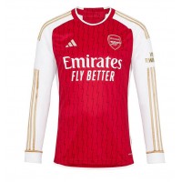 Arsenal Gabriel Jesus #9 Domáci futbalový dres 2023-24 Dlhy Rukáv